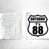 88 ステッカー