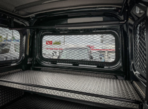 ハイゼットカーゴ・アトレー用リアアイアンメッシュパネル